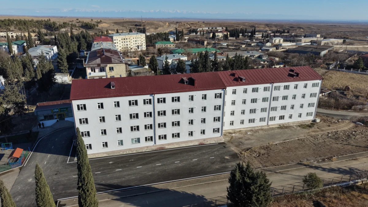 Prezident İlham Əliyev Ağdərə şəhərinin Baş planı ilə tanış oldu — 5