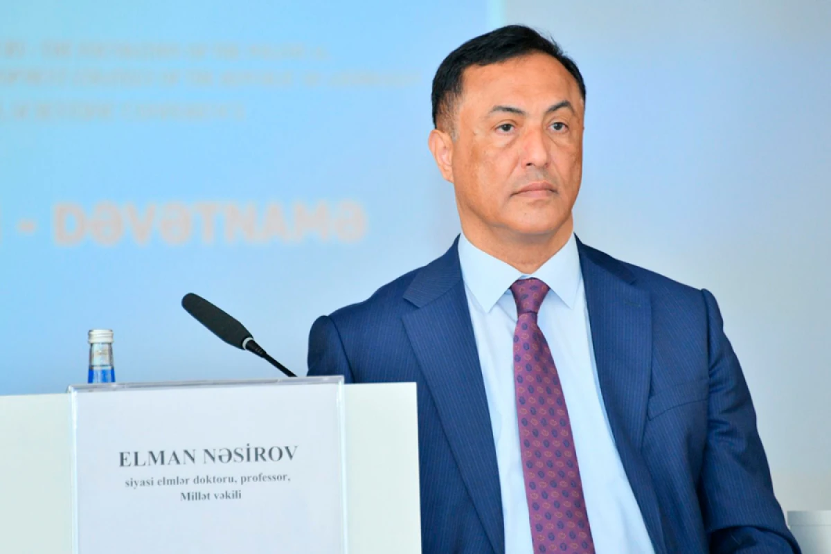 Elman Nəsirov: “Burada siyasi motiv axtarmağa ehtiyac yoxdur”