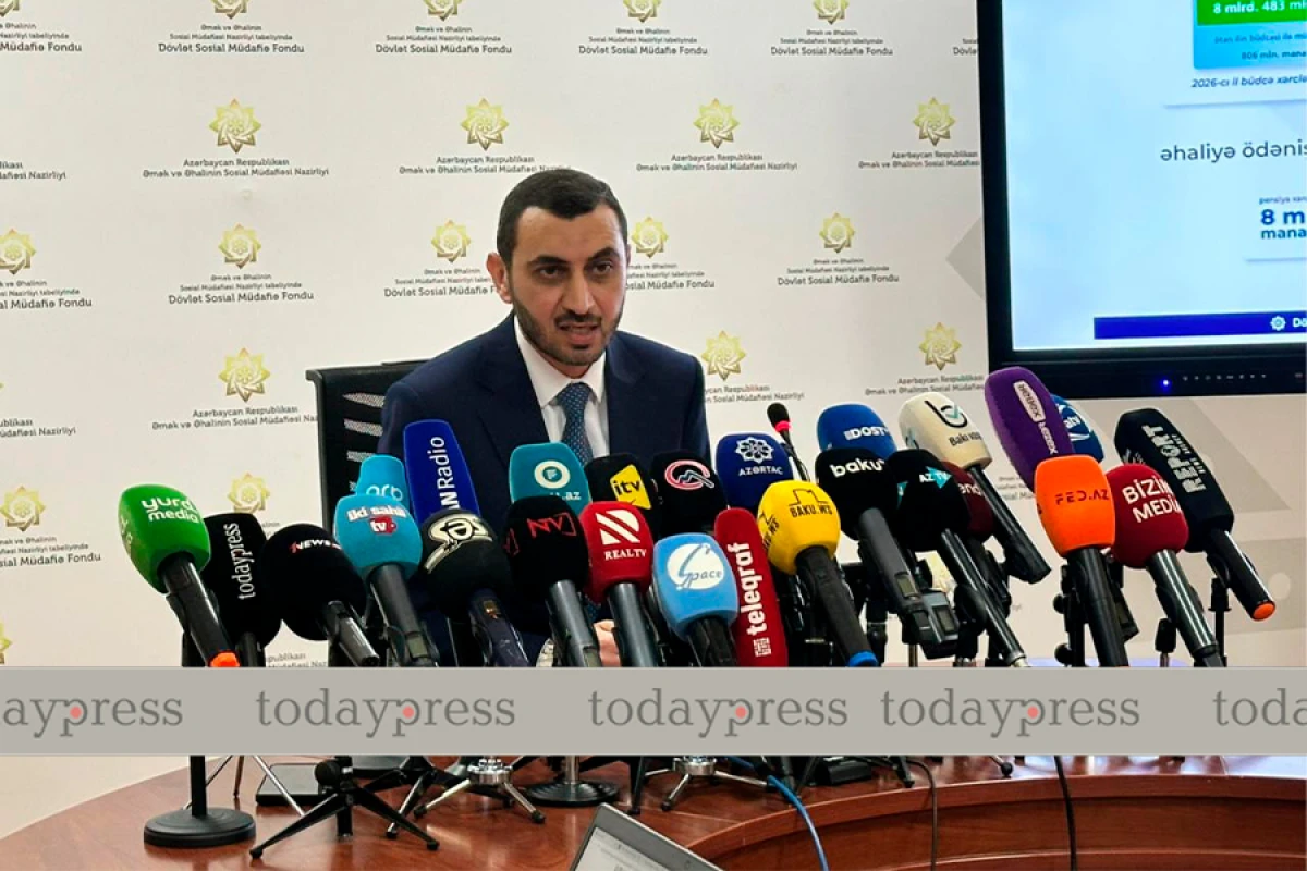 DSMF: Ötən il aylıq sosial ödənişlərin həcmi 10 milyard manata yaxın olub