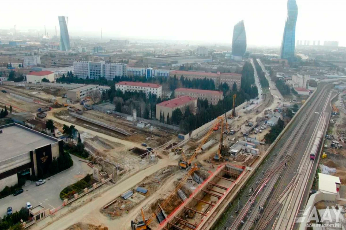 Yeni avtomobil yolunun tikintisi davam etdirilir - FOTO