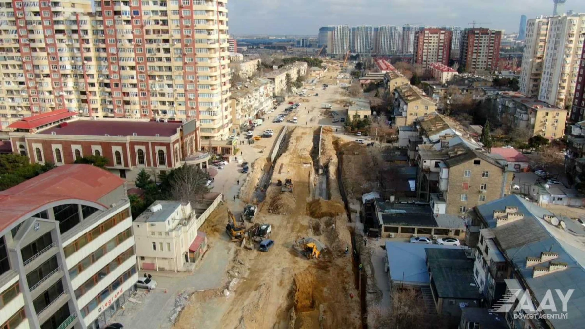 Yeni avtomobil yolunun tikintisi davam etdirilir - FOTO — 2