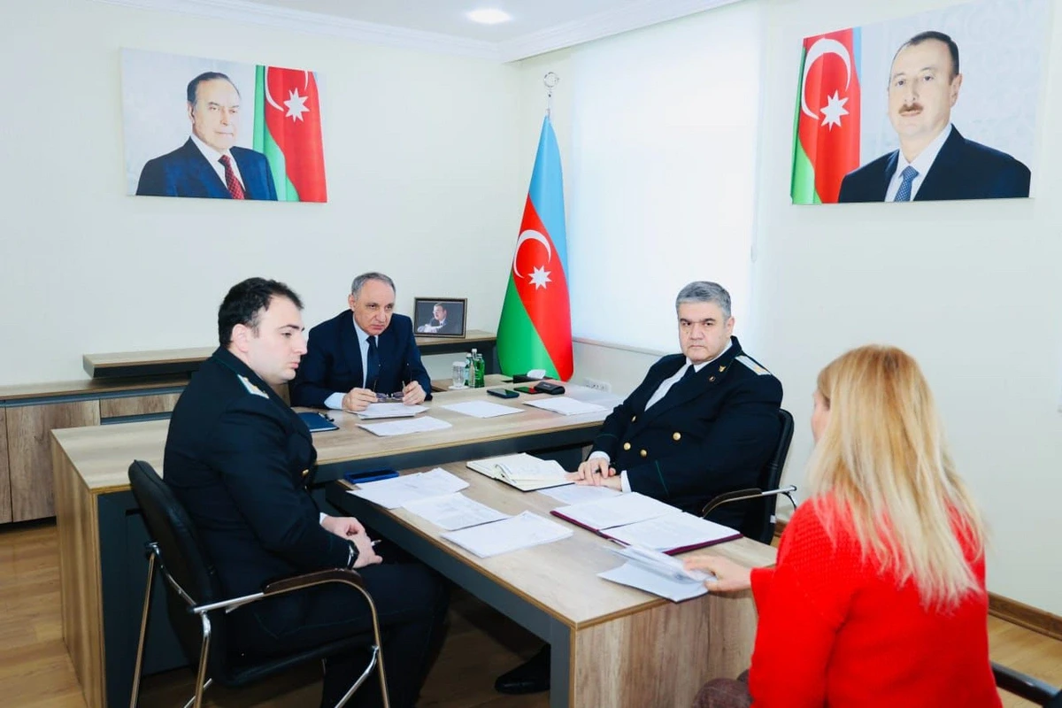 Baş prokuror Şirvanda vətəndaşları qəbul etdi — 2