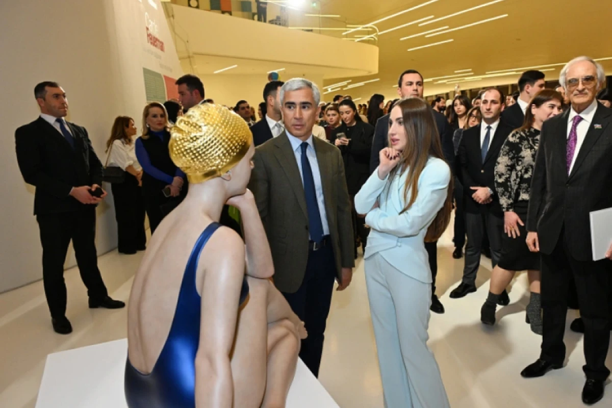 Heydər Əliyev Mərkəzində Kerol Förmenin sərgisinin açılışı oldu