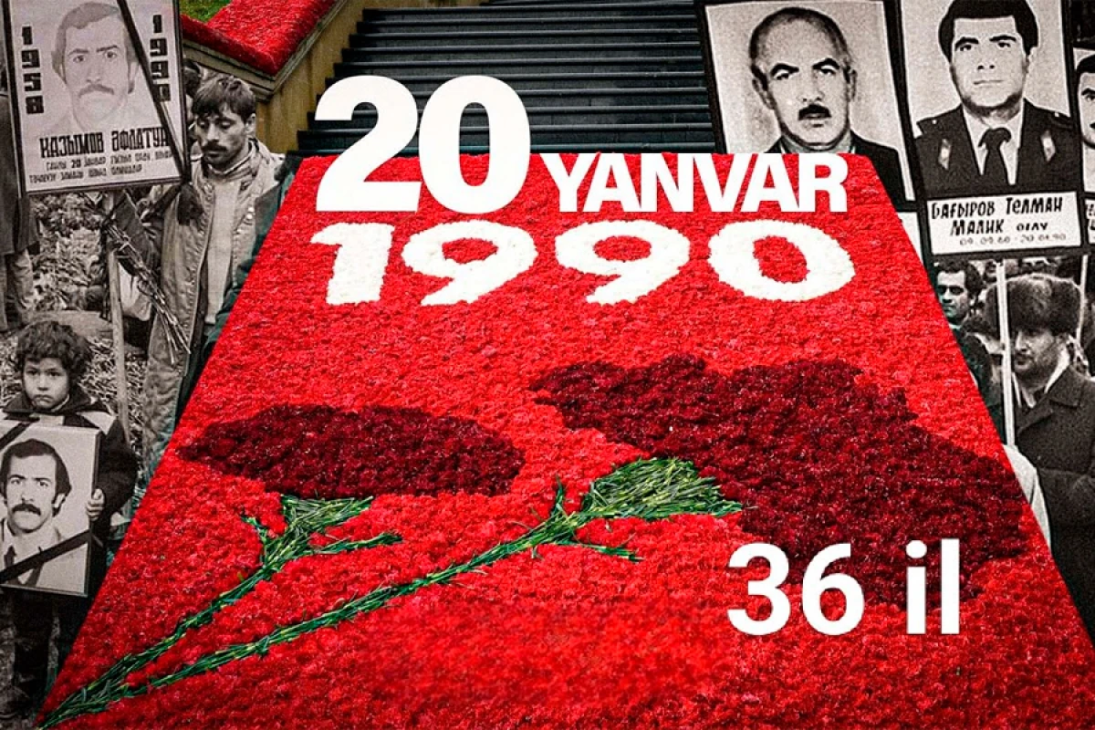 20 Yanvar hadisələrinin 36-cı ildönümü: Gələcək nəsillər bu salnaməni unutmamalıdır!