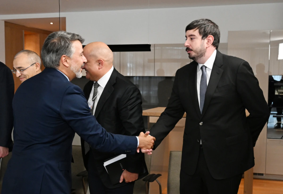 Prezident Davosda Braziliyanın “BTG Pactual” şirkətinin sədri ilə görüşdü — 2