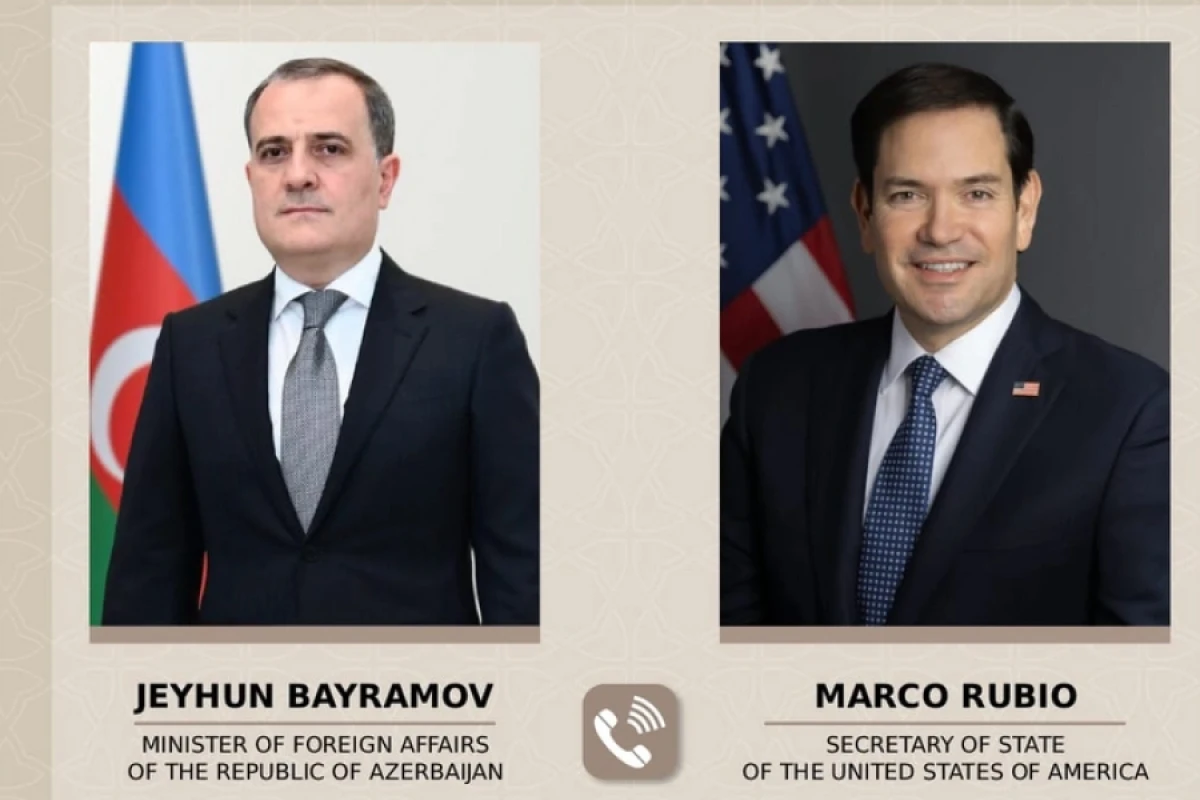 Ceyhun Bayramov Marko Rubio ilə müzakirələr apardı