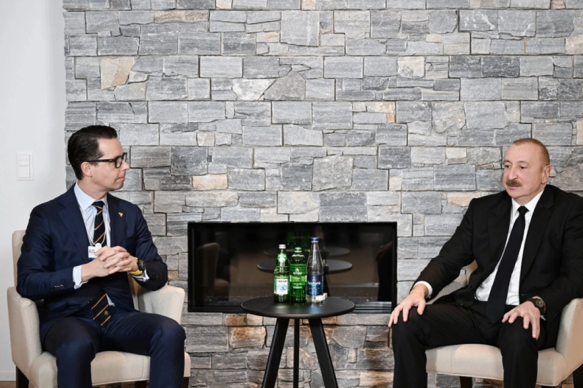 Prezident "Carlsberg Group" şirkətinin Baş icraçı direktoru ilə görüşdü