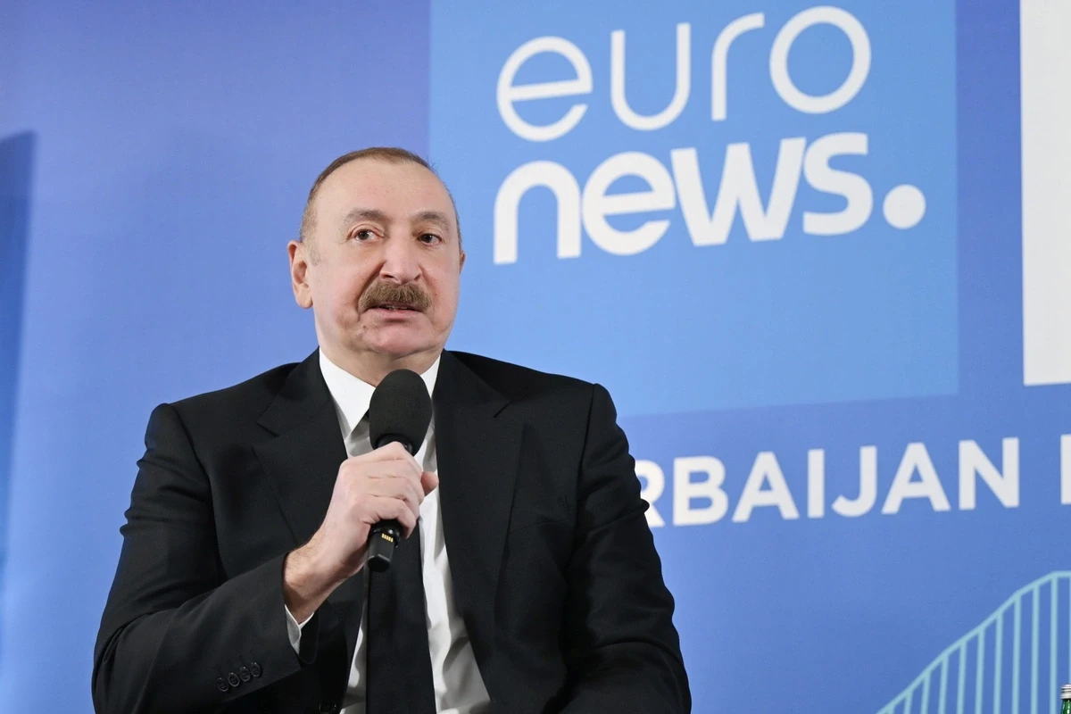 Prezident "Euronews" televiziyasına müsahibə verdi - YENİLƏNDİ — 1