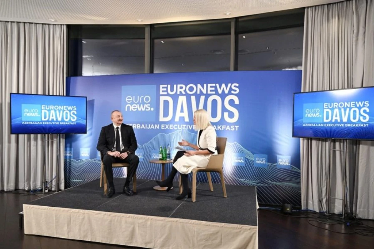 Prezident "Euronews" televiziyasına müsahibə verdi - YENİLƏNDİ — 4
