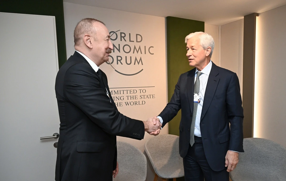 İlham Əliyev "J.P. Morgan" şirkətinin sədri və baş icraçı direktoru ilə görüşdü - YENİLƏNDİ — 3