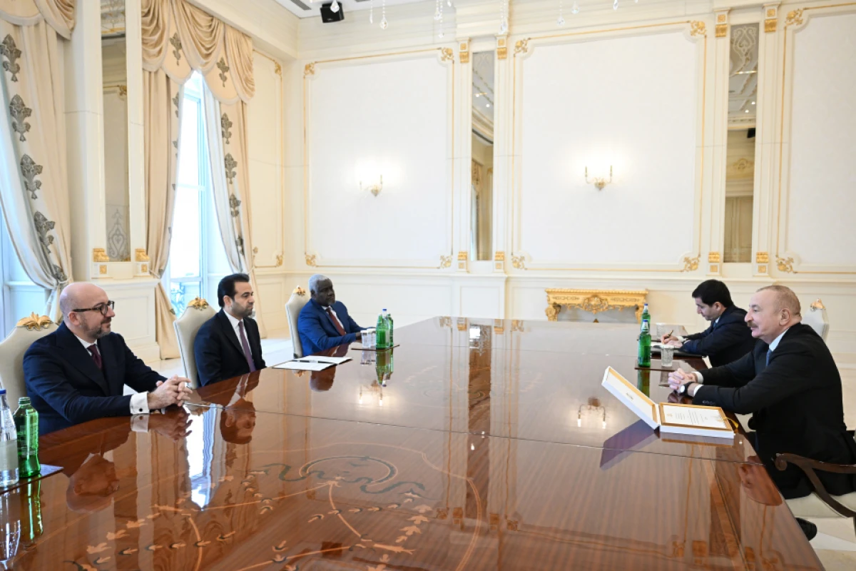 Prezident “Zayed İnsan Qardaşlığı Mükafatı” ilə bağlı nümayəndə heyətini qəbul etdi — 3