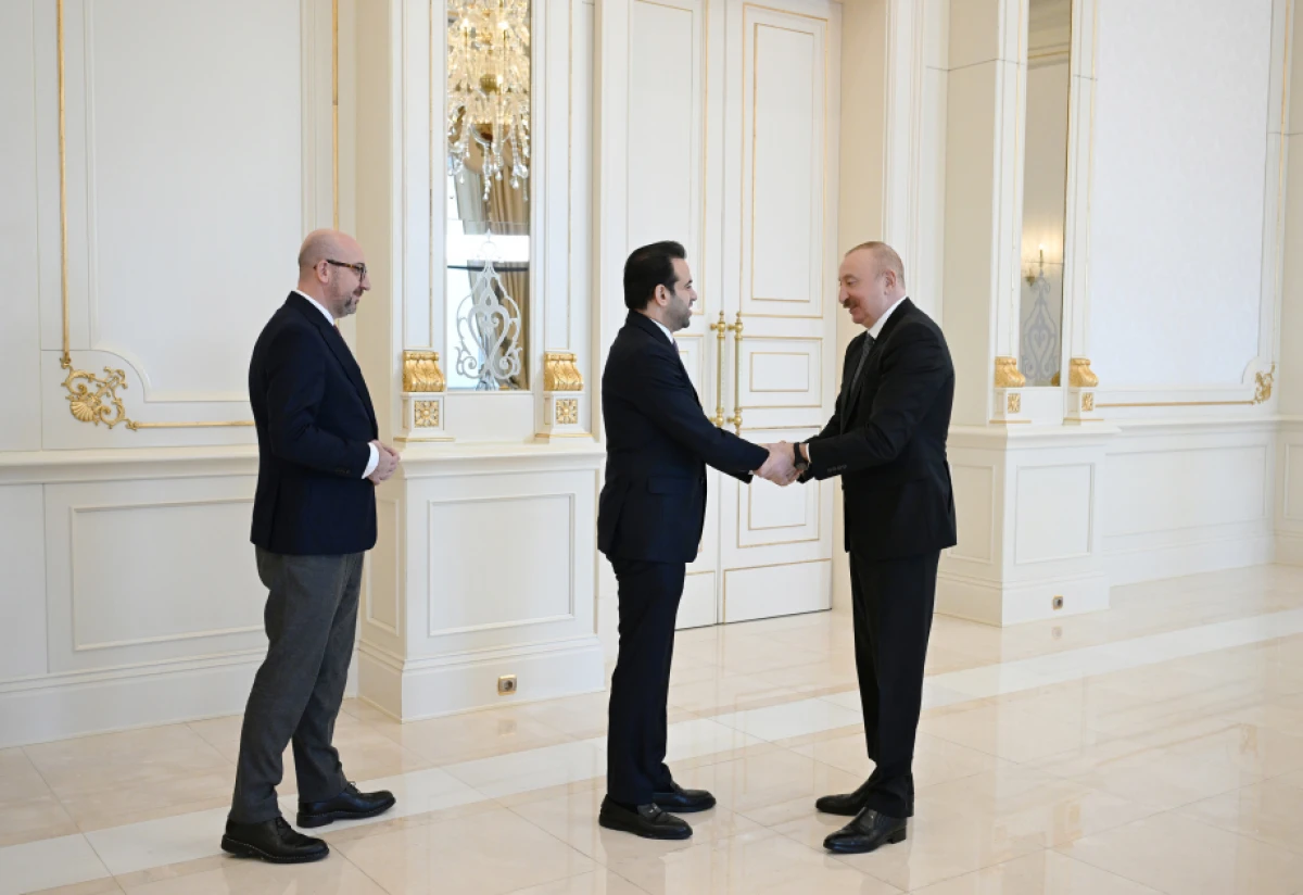 Prezident “Zayed İnsan Qardaşlığı Mükafatı” ilə bağlı nümayəndə heyətini qəbul etdi — 9