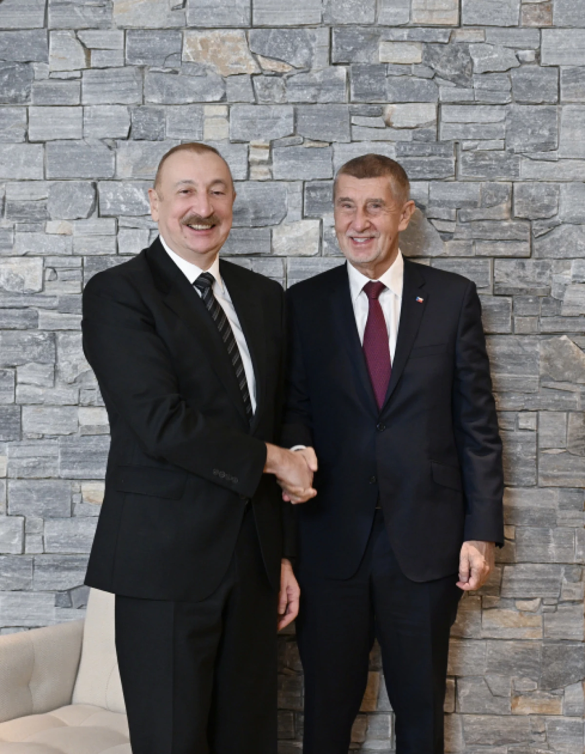 Prezident Davosda Çexiyanın Baş naziri ilə görüşdü — 2