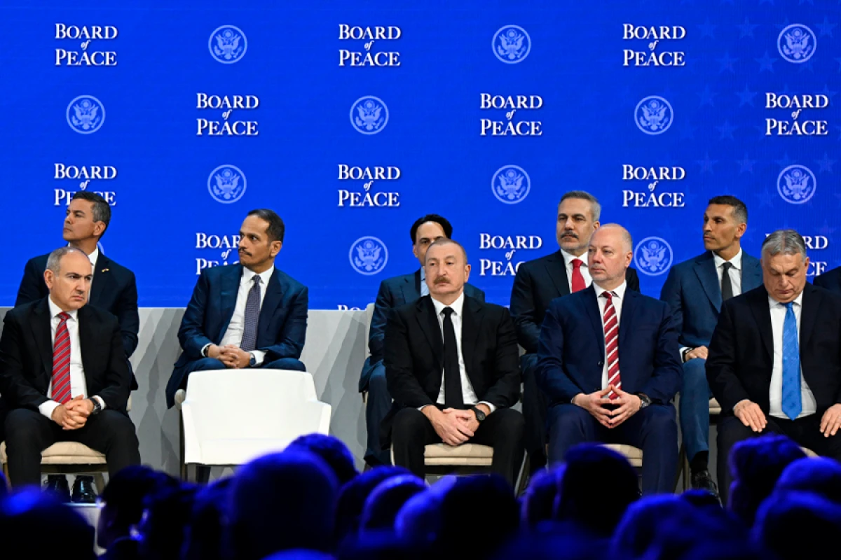 Prezident Davosda "Sülh Şurasının Nizamnaməsi"nin imzalanma mərasimində iştirak edir - YENİLƏNDİ
