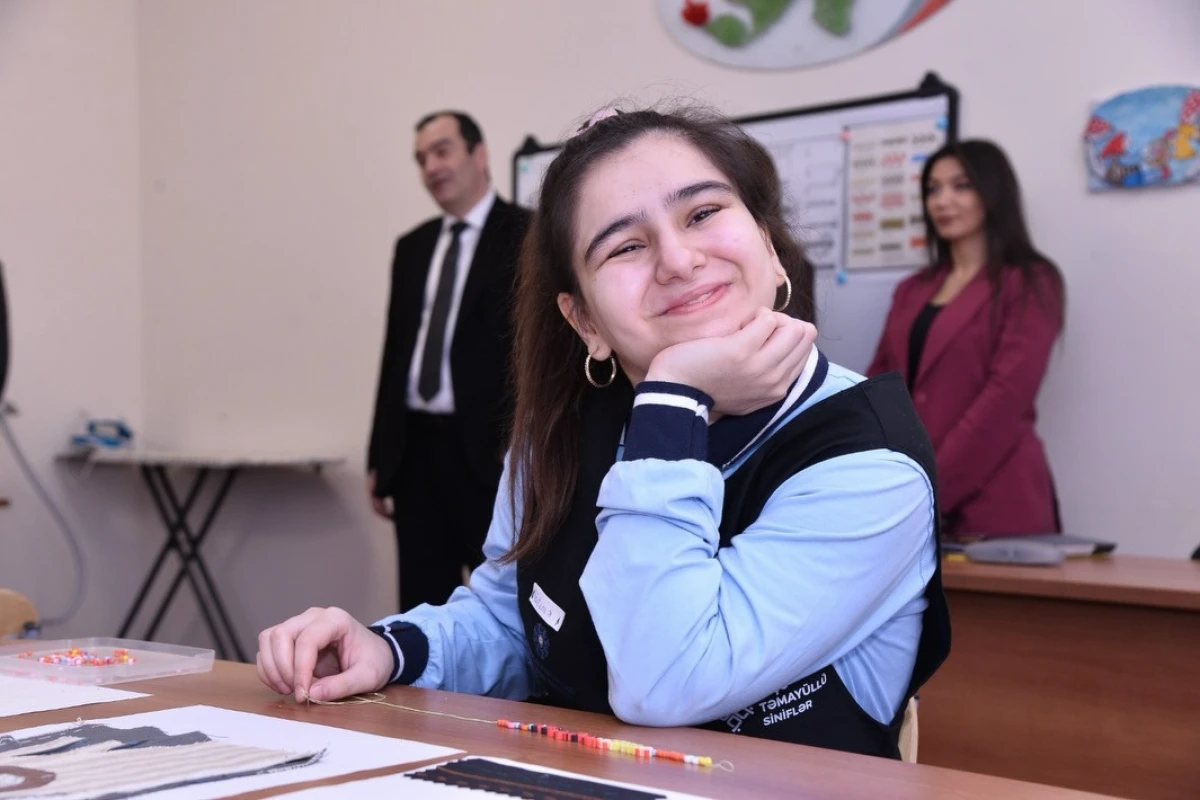 İlk dəfə xüsusi məktəbdə peşə təmayüllü sinif təşkil edildi — 6