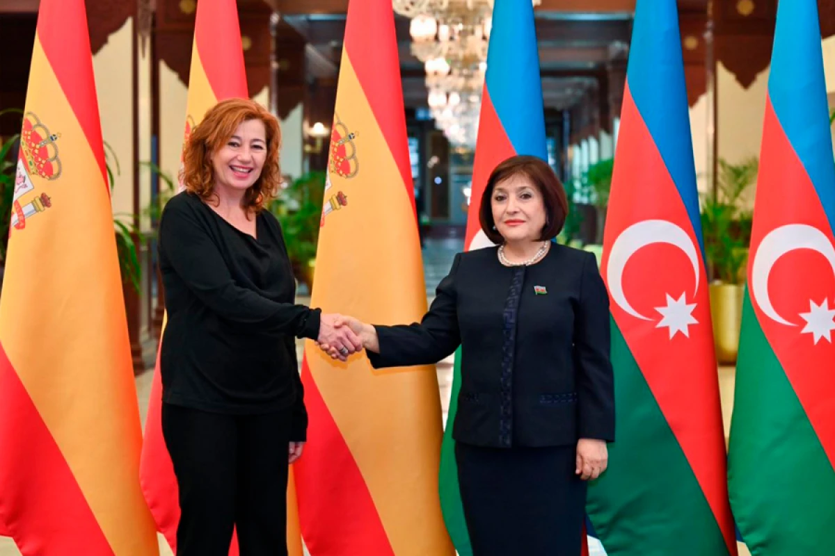 Sahibə Qafarova Fransina Armenqol Sosias ilə görüşdü