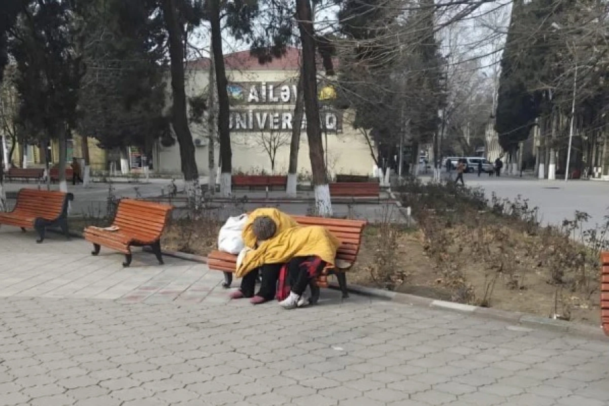 Küçədə qalan ana və 11 yaşlı uşağı nəzarətə götürüldü