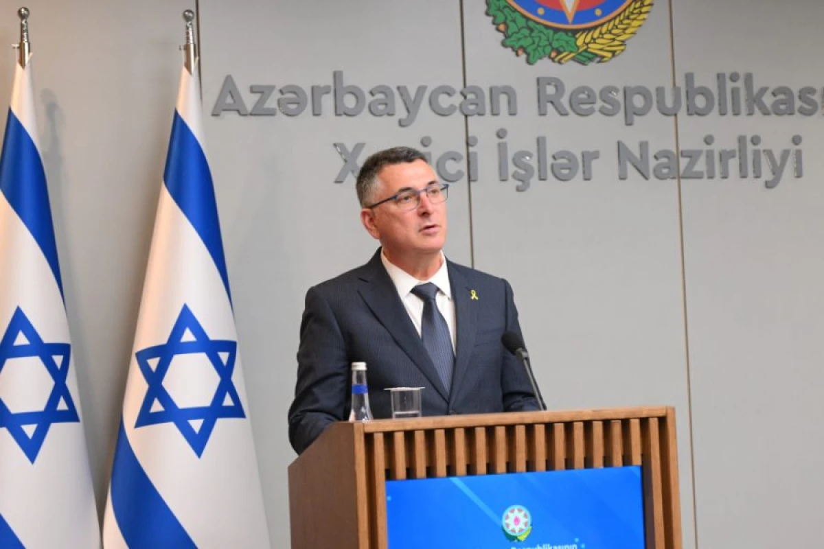 Gideon Saar Azərbaycanın regionda sülhün təşviqindəki rolunu yüksək qiymətləndirdi