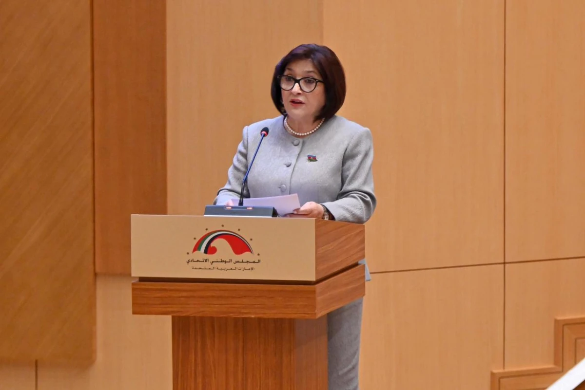 Milli Məclisin sədri Əbu-Dabidə forumda çıxış etdi — 3