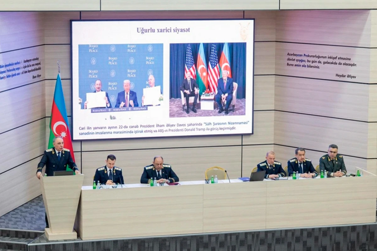 Baş Prokurorluqda Geniş Kollegiya iclası keçirildi