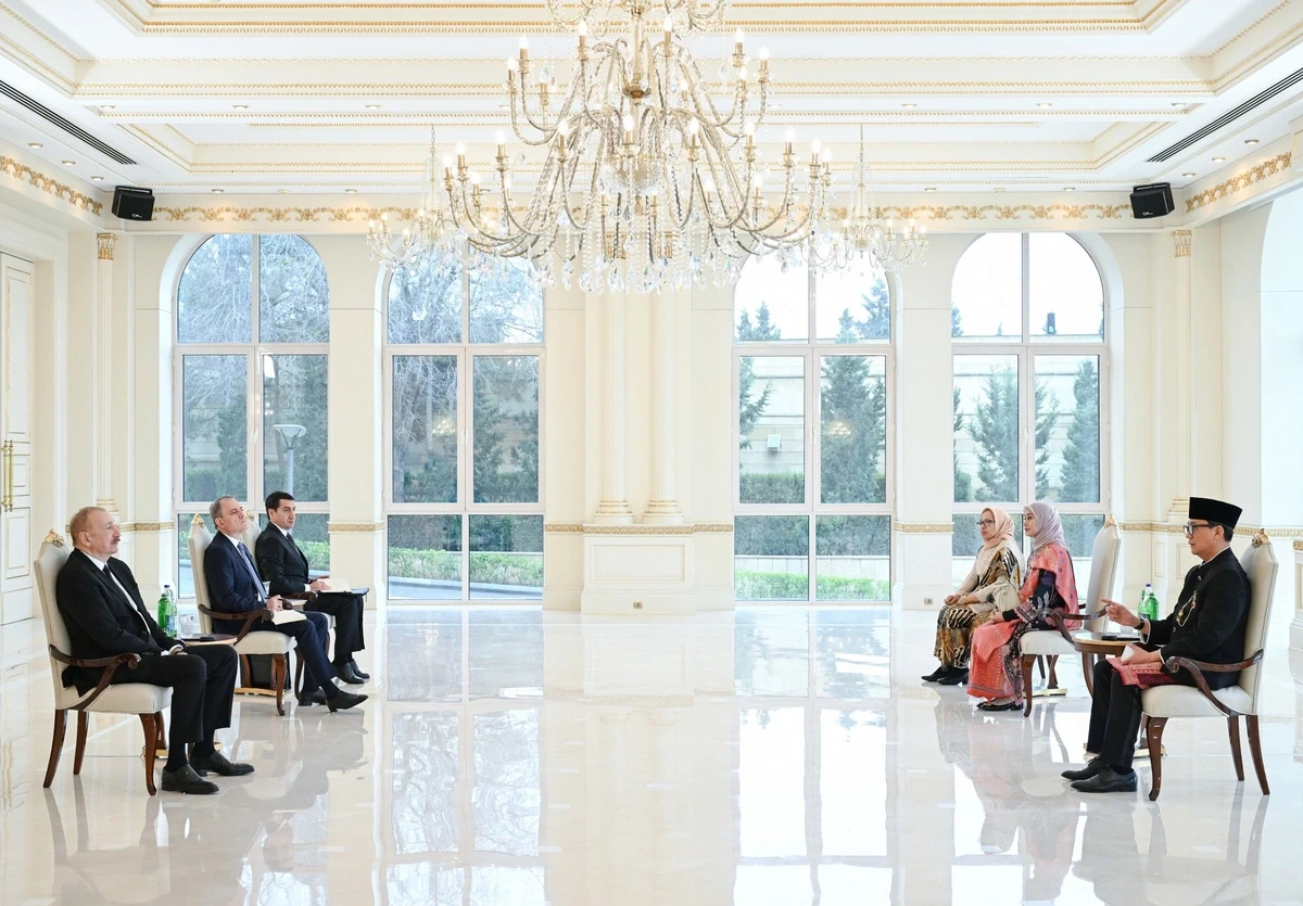 Prezident İndoneziyanın yeni səfirinin etimadnaməsini qəbul etdi - YENİLƏNDİ — 2