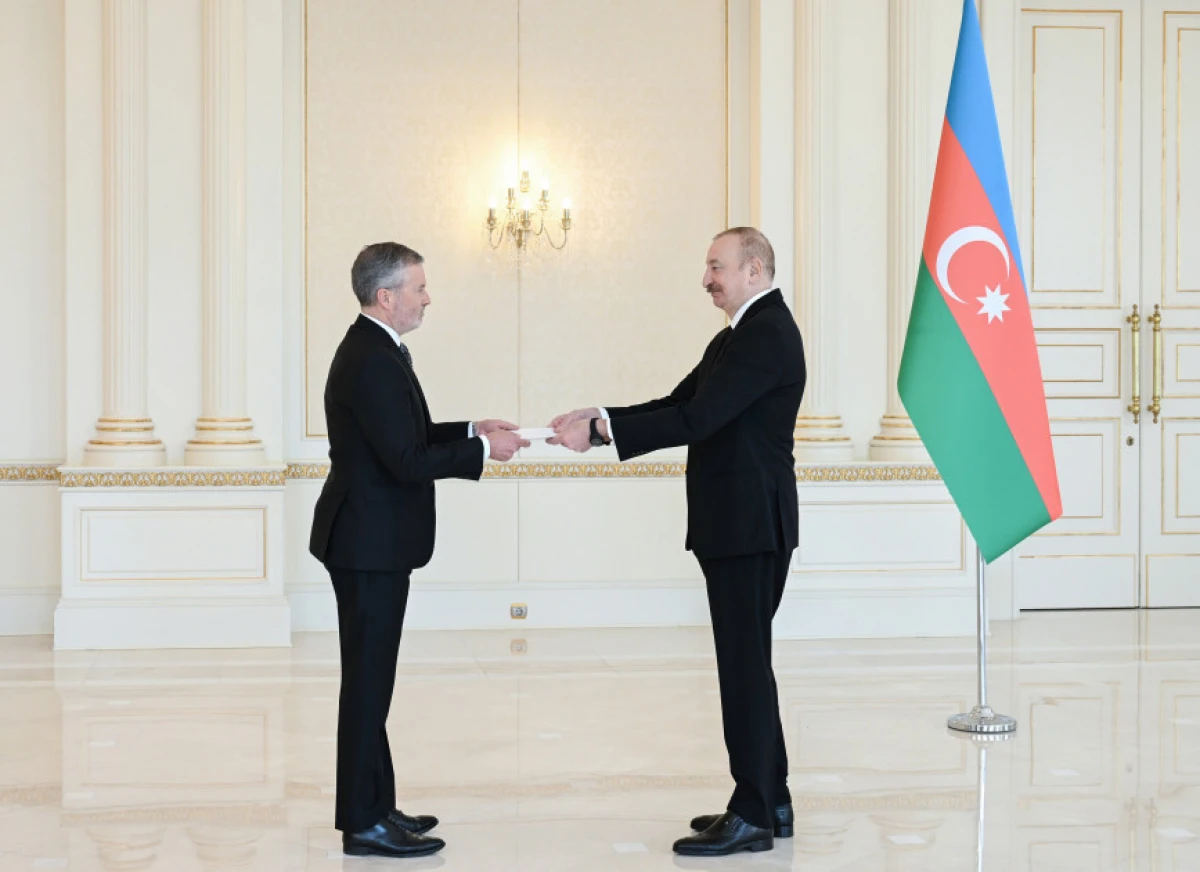 İlham Əliyev Norveçin yeni səfirinin etimadnaməsini qəbul etdi — 1