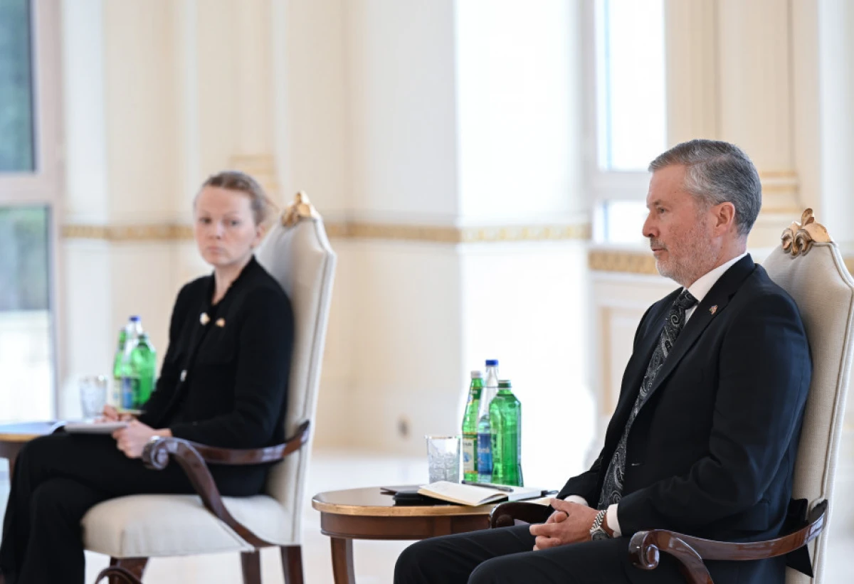 İlham Əliyev Norveçin yeni səfirinin etimadnaməsini qəbul etdi — 4