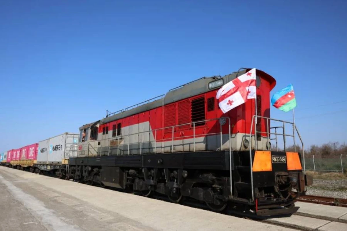Poti–Bakı ekspres blok-qatarının yola salınması mərasimi keçirildi
