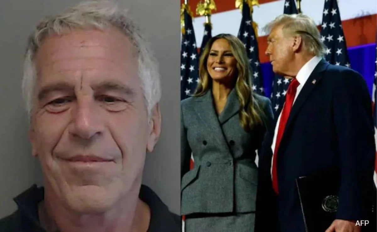 Donald Trampı Melaniya Trampla Epşteyn tanış edib
