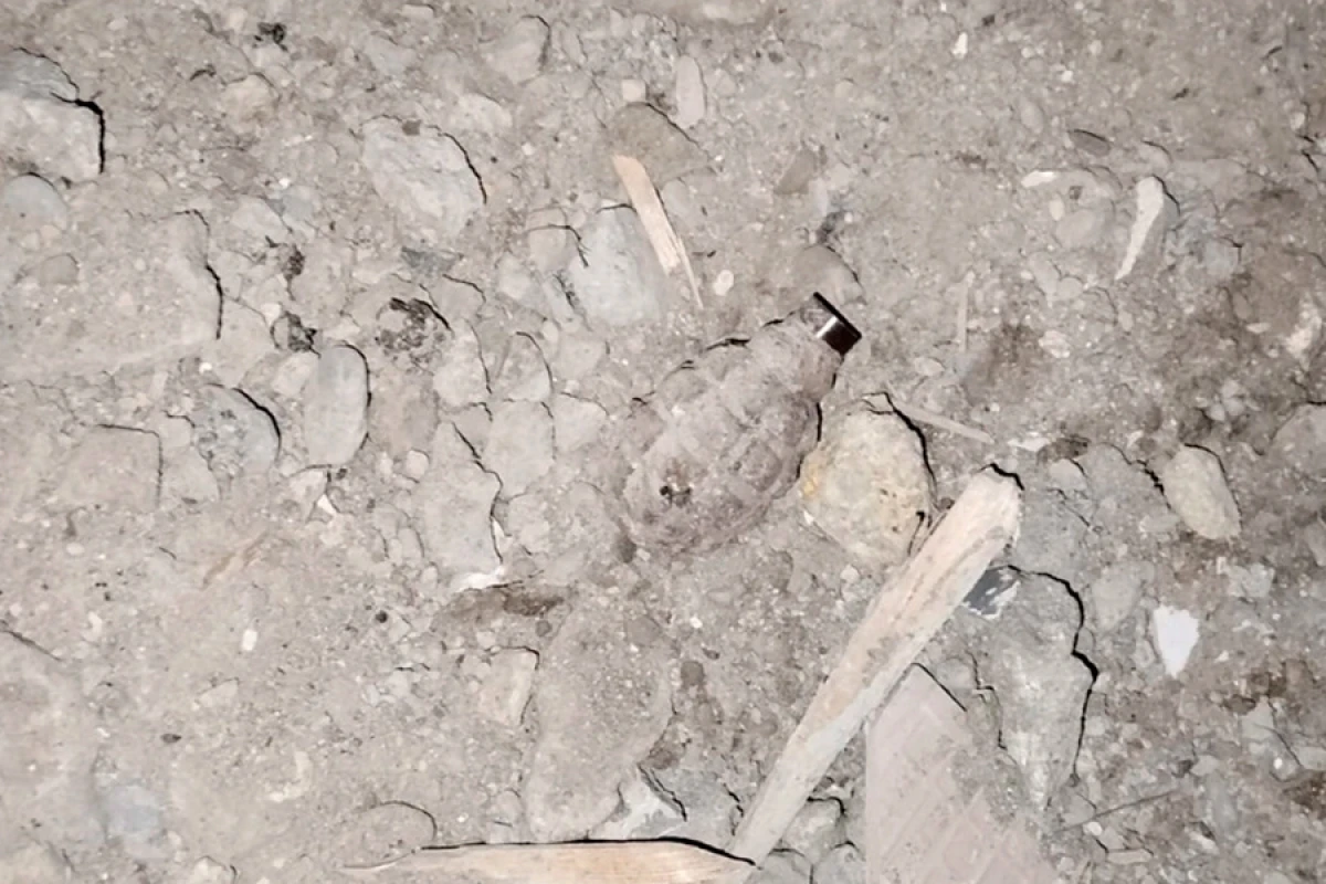 Nərimanovda qumbara aşkarlandı