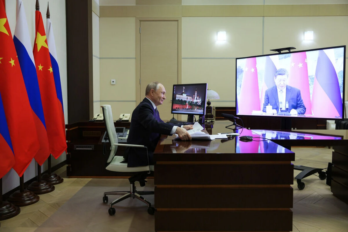 Rusiya və Çin liderləri videokonfrans keçirdi