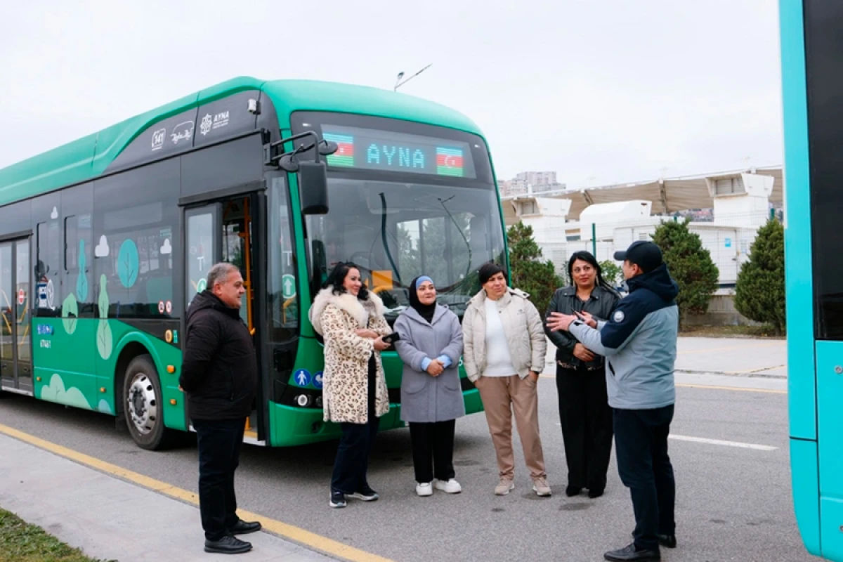AYNA: Avtobus idarə edəcək qadın sürücülərin sayı artırılır