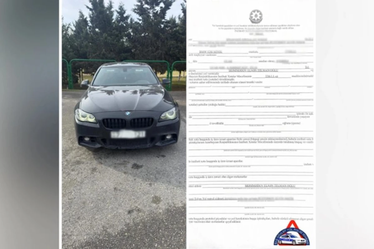 Hüquqsuz avtomobil idarə edən şəxsin narkotik aludəçisi olduğu aşkarlandı