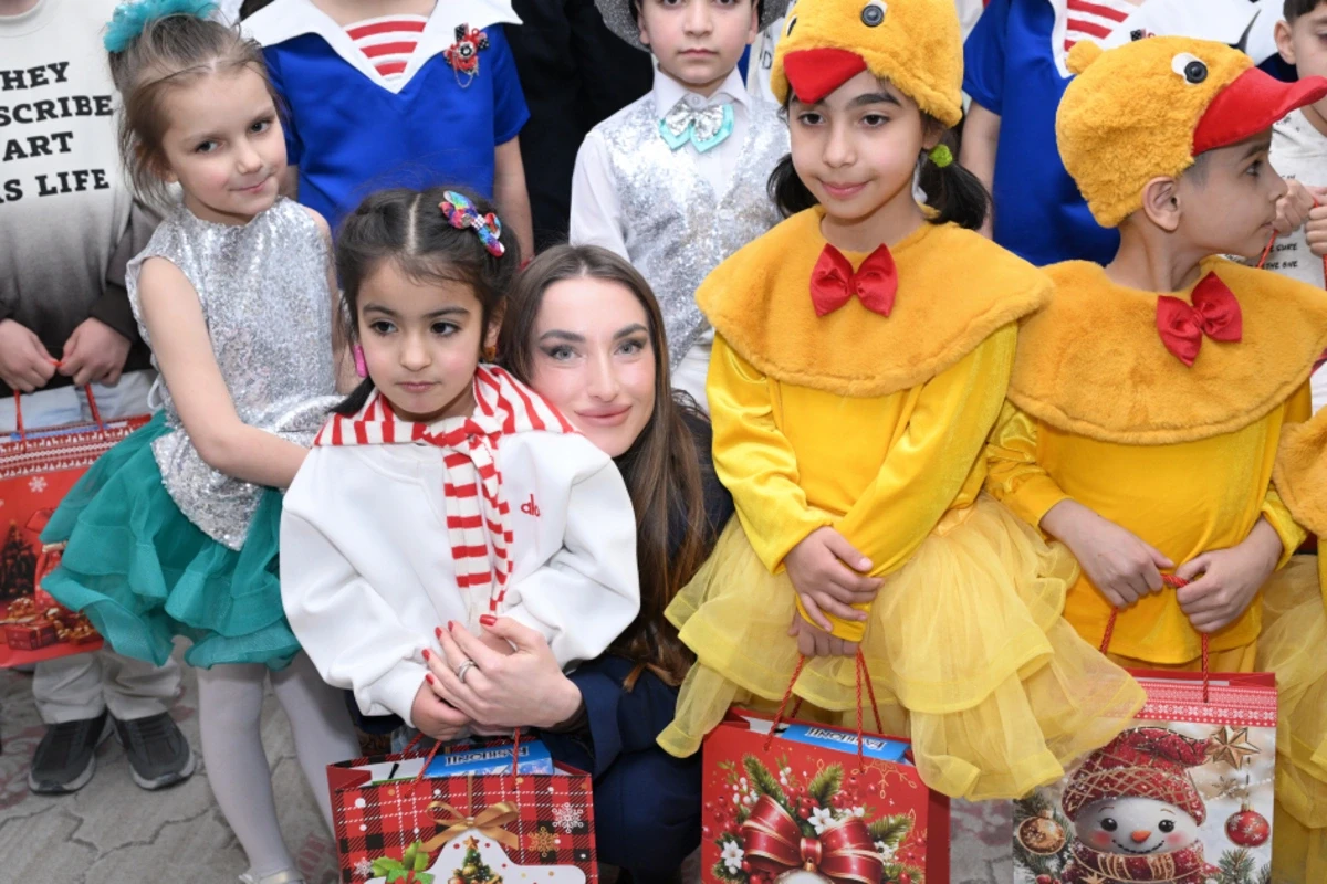 Leyla Əliyeva və Alena Əliyeva Gəncədə uşaq evini ziyarət etdilər — 2