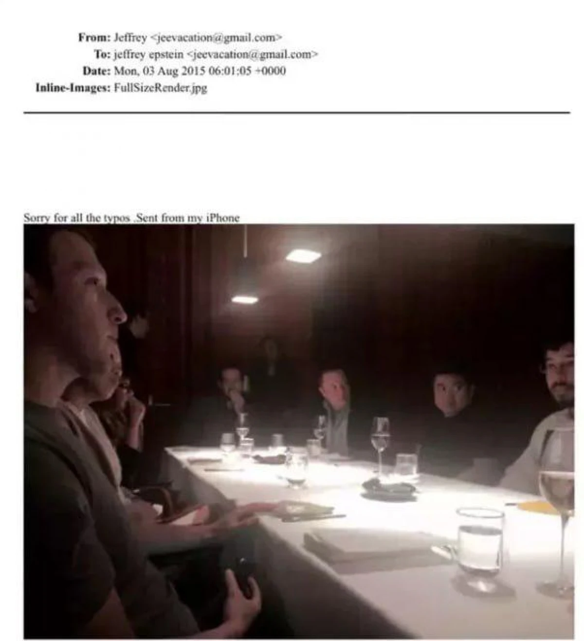 Epşteynlə bağlı ŞOK  FOTO yayıldı — 1