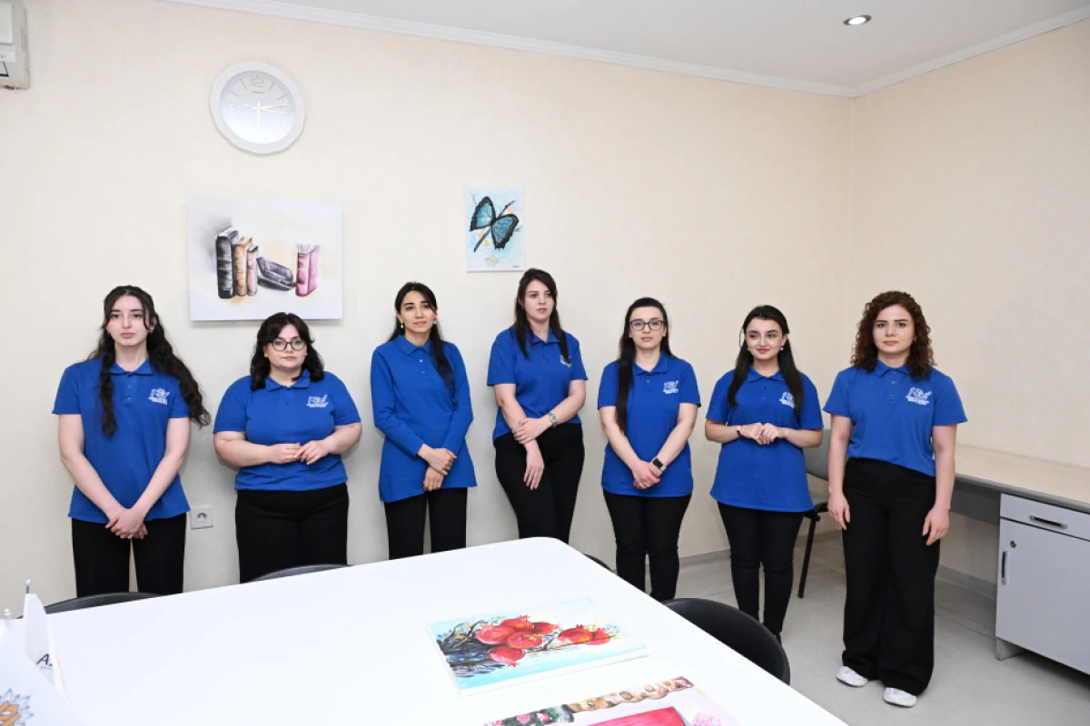Leyla Əliyeva və Alena Əliyeva Gəncə Autizm Mərkəzi ilə tanış olublar — 3