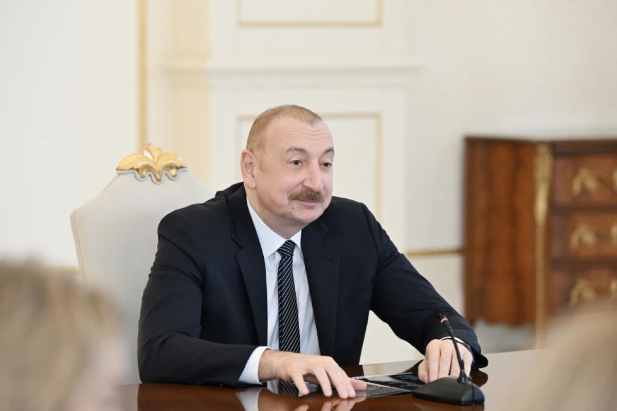 İlham Əliyev ABŞ Ticarət Palatasının nümayəndə heyətini qəbul etdi- Yeniləndi — 4