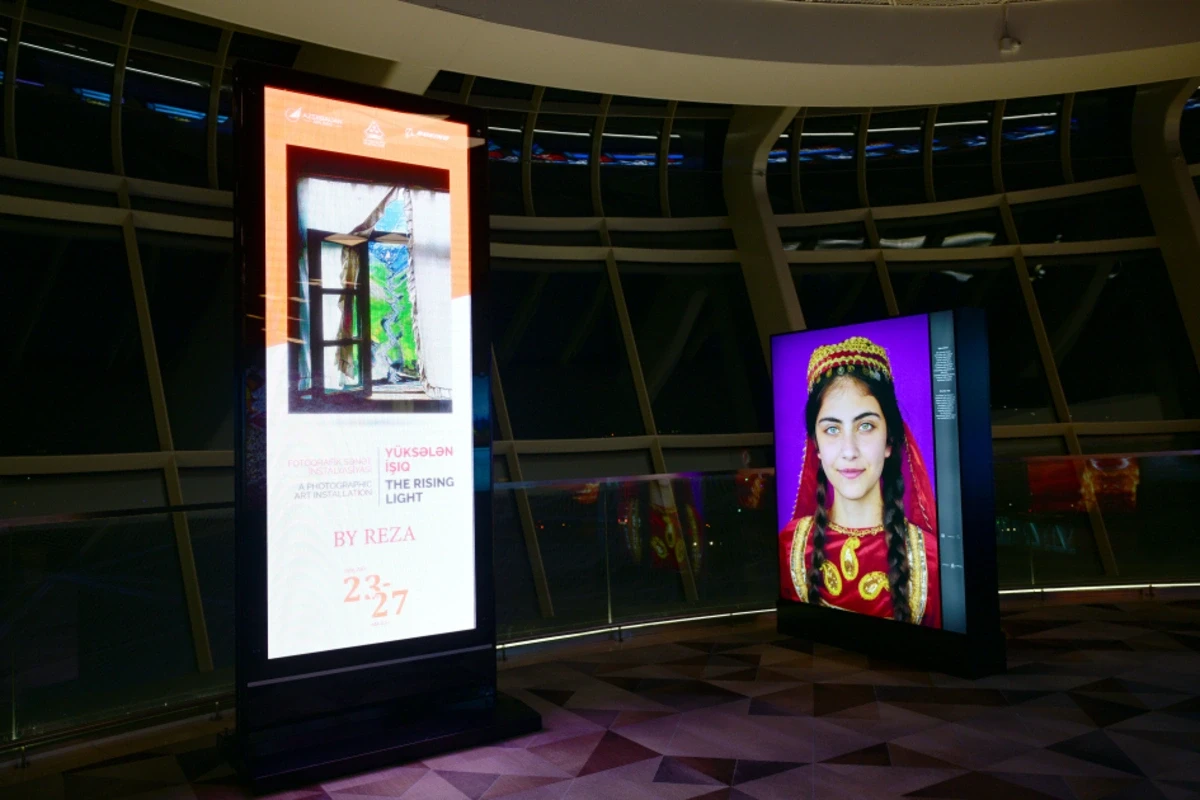 Leyla Əliyeva "Yüksələn işıq" sərgisində iştirak etdi — 2