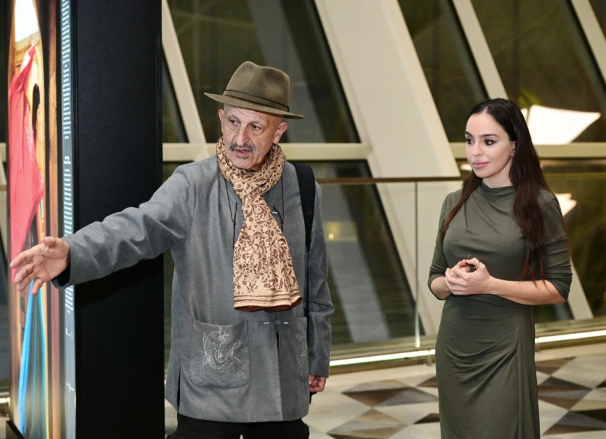 Leyla Əliyeva "Yüksələn işıq" sərgisində iştirak etdi — 7