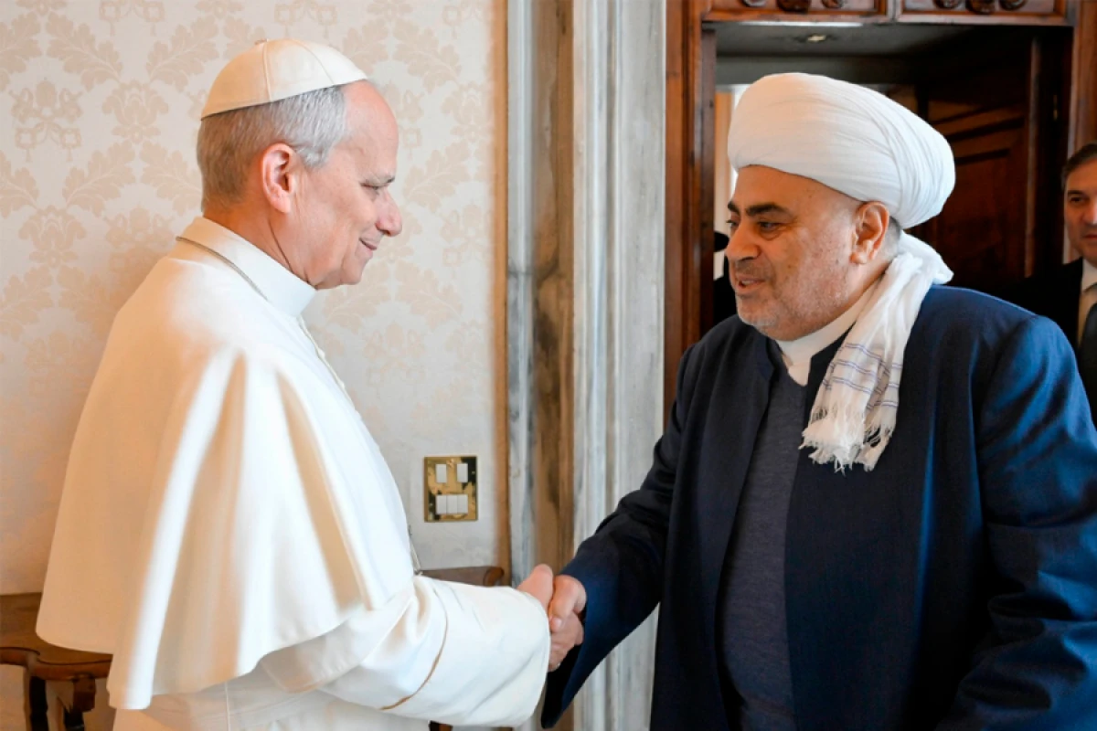 QMİ sədri Roma Papası ilə görüşdü