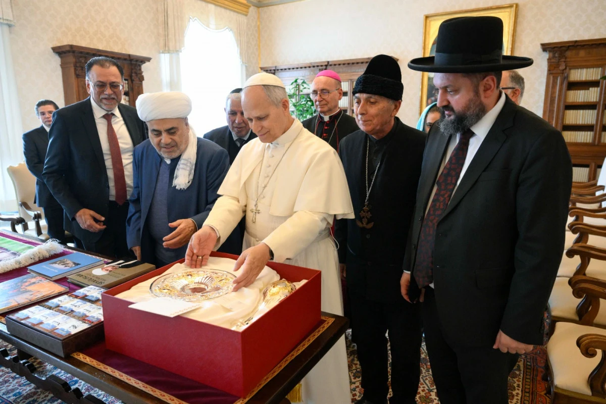 QMİ sədri Roma Papası ilə görüşdü — 1