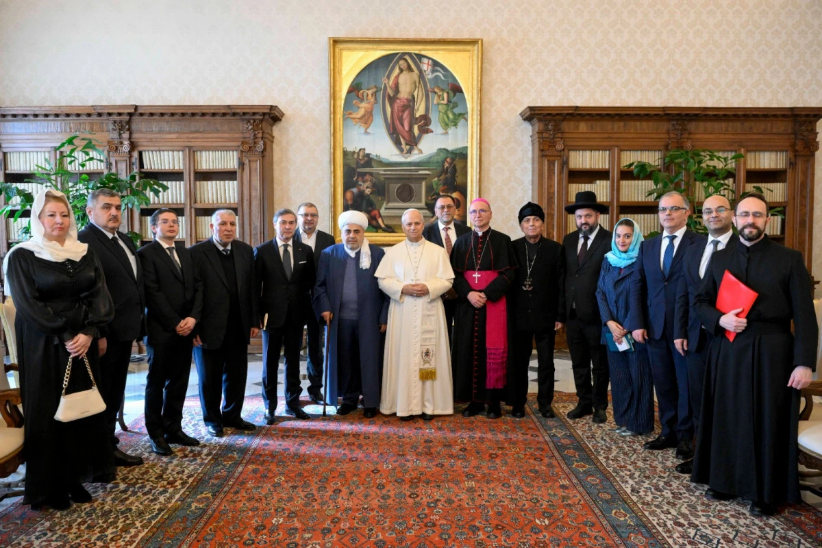 QMİ sədri Roma Papası ilə görüşdü — 4