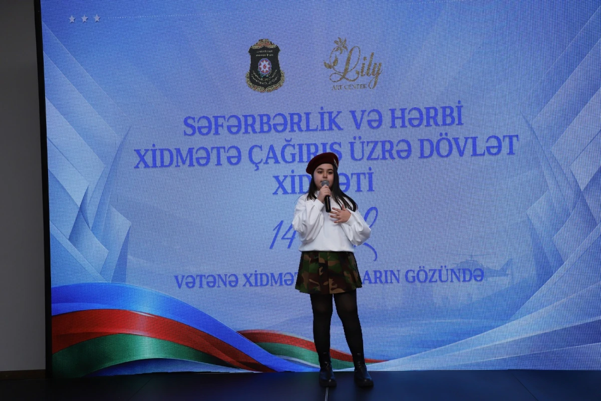 Vətənə xidmət uşaqların gözündə — 1
