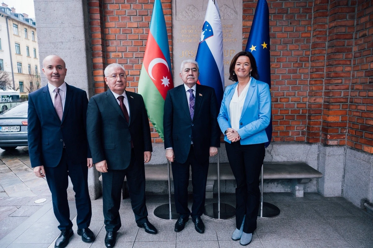Azərbaycan–Sloveniya parlamentlərarası əlaqələri müzakirə olundu — 1