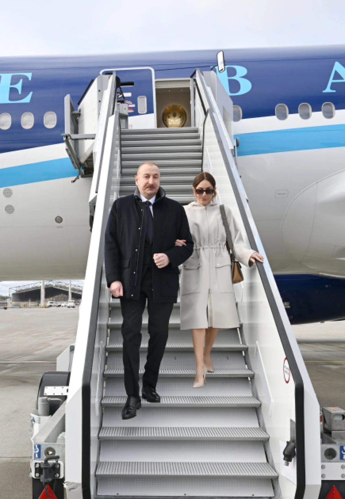 Prezident İlham Əliyev Almaniyaya səfərə gəldi — 1