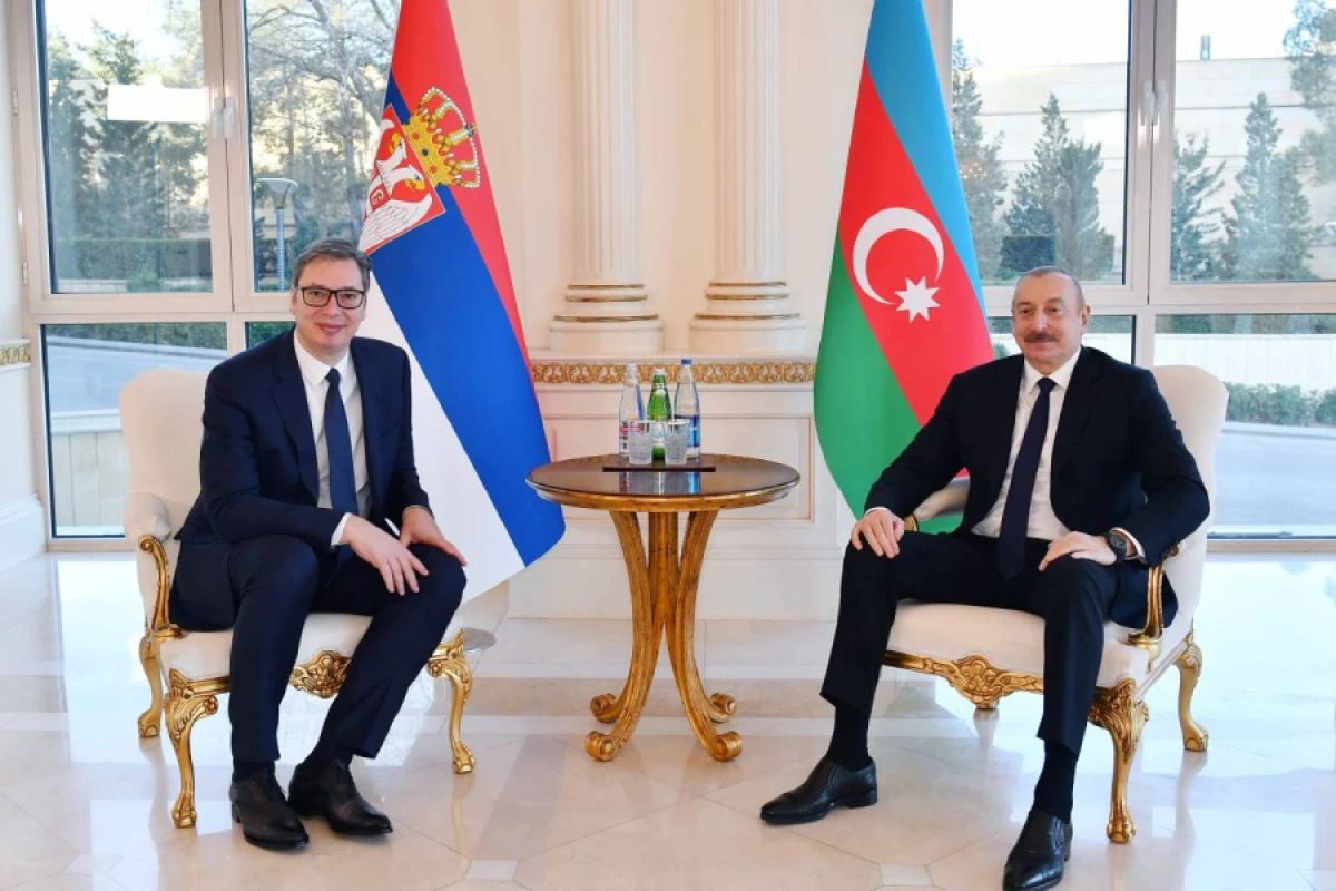 Prezident: Əminəm ki, birgə səylərimizlə Azərbaycan-Serbiya strateji tərəfdaşlığının dərinləşməsinə nail olacağıq