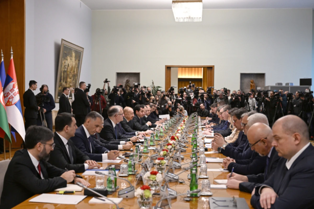 Belqradda Azərbaycan və Serbiya arasında Strateji Tərəfdaşlıq Şurasının 1-ci iclası keçirildi - YENİLƏNDİ