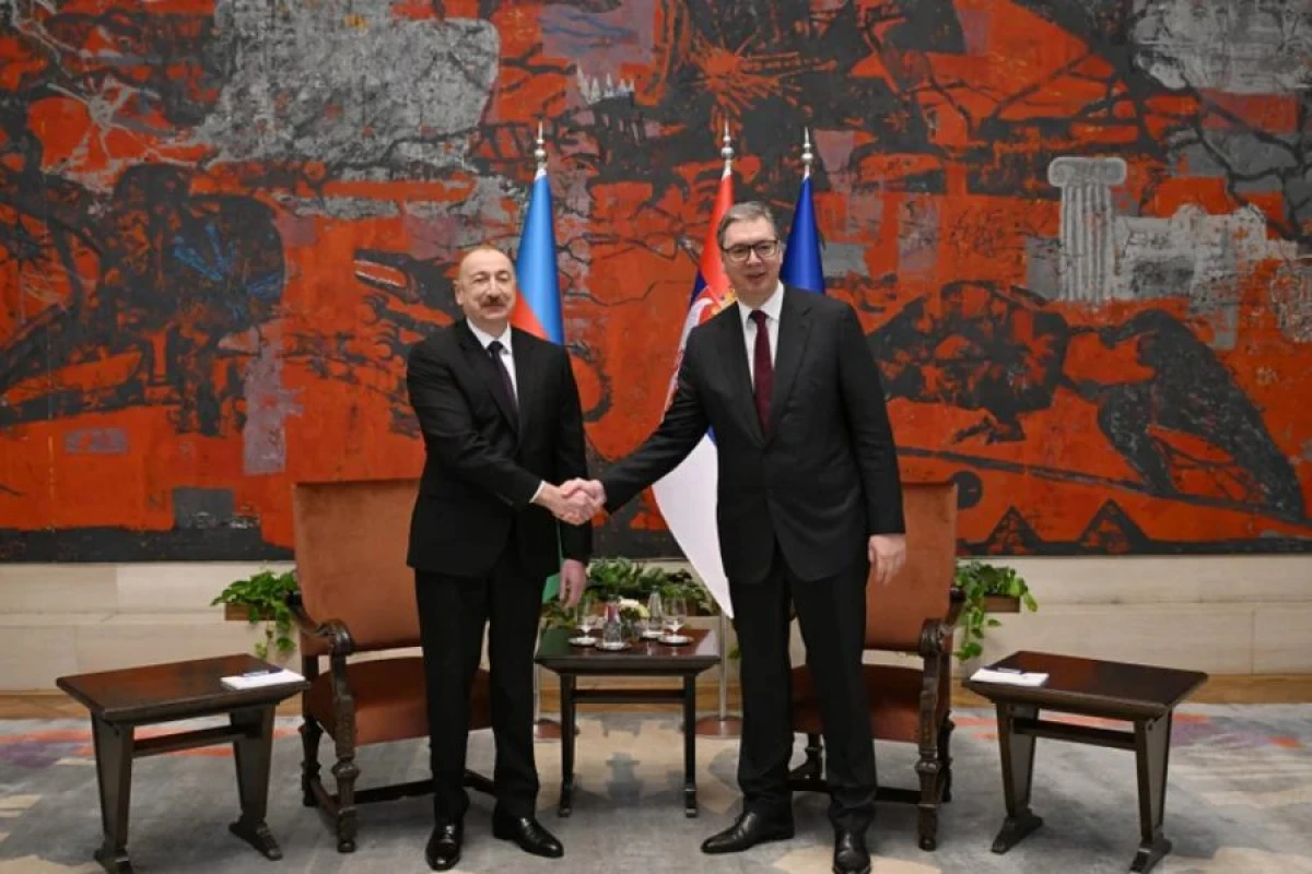 İlham Əliyev Aleksandar Vuçiçlə görüşü ilə bağlı paylaşım etdi
