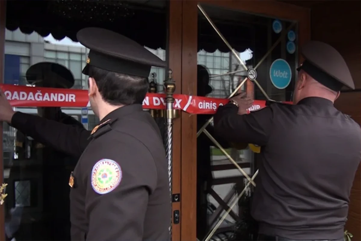 Bakıda yanğın təhlükəli restoranın fəaliyyəti dayandırıldı