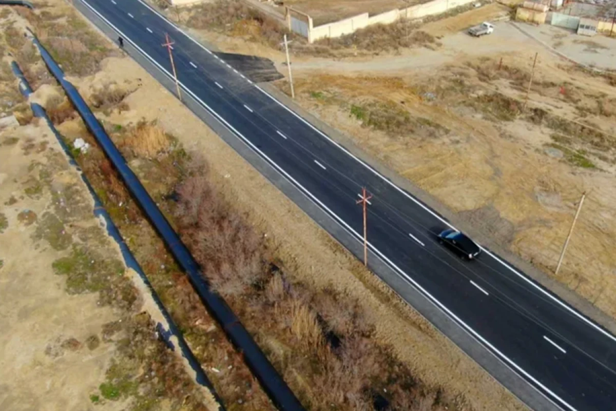 Masazırda 2 km-lik yolun əsaslı təmiri yekunlaşdı